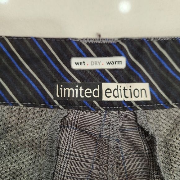 Lululemon Pants 32X33 Gray Plaid Limited Edition Wet Dry Warm Golf Commuter - Picture 7 of 12